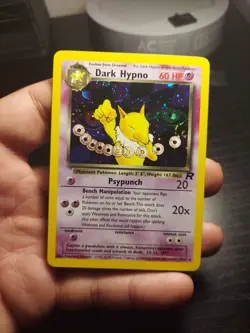 Pokemon Dark Hypno Holo Rare 9/82 Team Rocket NM - Image 1