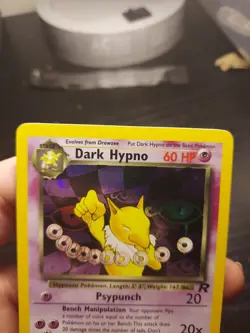 Pokemon Dark Hypno Holo Rare 9/82 Team Rocket NM - Image 2