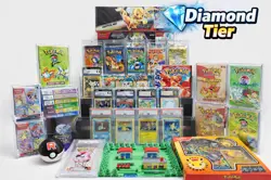 Pokemon Mystery Box 🔥 Vintage Packs, PSA Slabs, ETBs & Sealed Chase - Diamond - Image 1