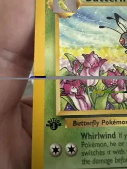 Butterfree 33/64 1st Edition [D Error] Misprint Pokemon Jungle - Magneton - Image 4