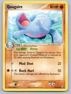 Quagsire 44/115 Uncommon Unseen Forces Pokemon Lightly Played - Image 1