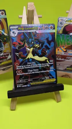 Pokemon: Mega Lucario 3X Set promo 033 / Ascended Heroes / Eng & Jp NM - Image 5