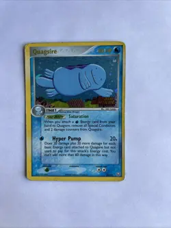 Pokemon Quagsire Team Rocket Returns 26/109 Reverse Holo Rare English TCG 2004 - Image 1