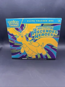 Pokemon TCG: Ascended Heroes Elite Trainer Box (ETB) New Factory Sealed - Image 1