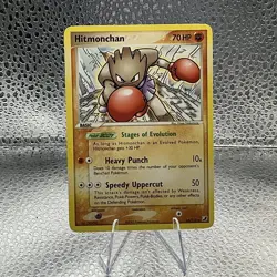 Pokemon Hitmonchan 24/115 Holo Rare EX Unseen Forces 2005 - Image 1