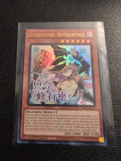 Nightmare Apprentice (Stamped) Ultra Rare RA05-EN135 YuGiOh! NM - Image 1