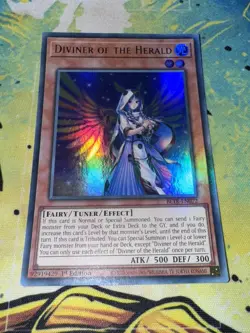 DIVINER OF THE HERALD BLTR-EN072 Ultra Rare 1st Edition MINT/NM Yu-Gi-Oh! - Image 1