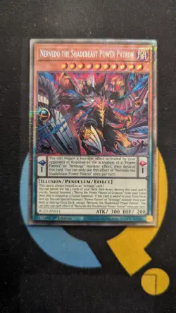 BLZD-EN011 Nervedo the Shadebeast Power Patron Starlight Rare YuGiOh - Image 1
