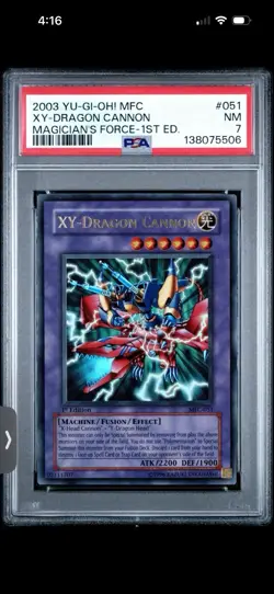 Yu-Gi-Oh! CED PSA 9, XY Dragon PSA 7, XYZ Dragon PSA 8, & Kaiser Glider PSA 9 - Image 4
