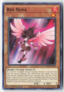 Yugioh - Red Nova DLCS-EN113 1st Edition - Dragons of Legend: The Complete Serie - Image 1