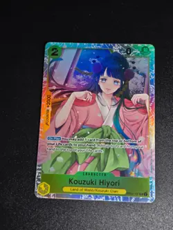 One Piece CCG Kouzuki Hiyori Super Rare OP06-106 - Image 1