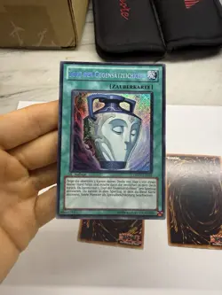 Yugioh 3x Pot of Duality Playset 1st Edition Secret Rare DREV-DE062 GERMAN MP/LP - Image 5