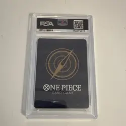 Bandai One Piece Monkey D. Luffy P-055 Promo Foil PSA 10 US Voyage - Image 2