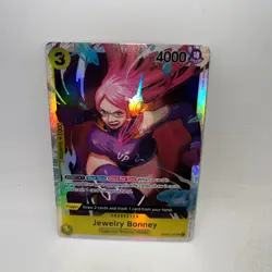 Jewelry Bonney OP08-105 Super Rare Two Legends One Piece Foil Near Mint - Image 1