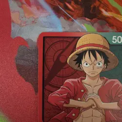 One Piece Monkey D Luffy OP01-003 PRE ERRATA Leader Romance Dawn pre-errata - Image 2