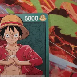 One Piece Monkey D Luffy OP01-003 PRE ERRATA Leader Romance Dawn pre-errata - Image 3