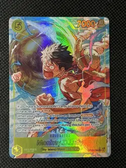 Monkey D. Luffy (Alt Art) OP15-119 SEC Adventure on KAMI's Island ENGLISH OP15 - Image 1