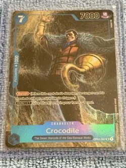 One Piece Crocodile OP01-067 Parallel SR English NM - Image 1
