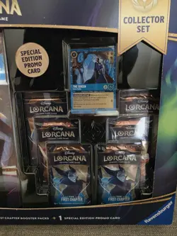 Disney Lorcana First Chapter Collector Set 6 Packs 1 Promo 2 Starter Decks NEW 4050368981752 - Image 2