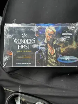 Wonders of the First Call of the Stones Play Booster Box Sealed 30 Packs 360c - Image 1