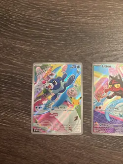 Pokemon First Partner Illustration Collection 3 card gen 7 Alola Set NM - Image 3