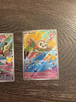 Pokemon First Partner Illustration Collection 3 card gen 7 Alola Set NM - Image 5
