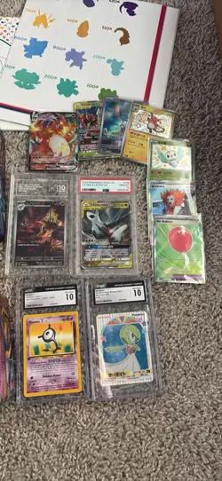 Pokemon Cards Bulk Lot w/ Graded Cards - Image 2