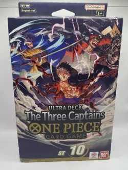 Bandai Namco One Piece Card Game The Three Captains Ultra Deck ST-10 English - Image 1