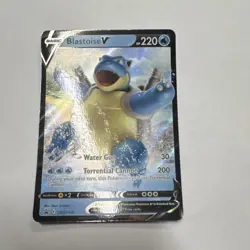Pokemon Blastoise V SWSH101 Sword & Shield Promo Holo Basic 220 HP English Card - Image 2