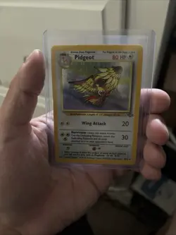 Pokemon Pidgeot Jungle 08/64 Holo Rare Unlimited Edition 80 HP Card 1999 - Image 1