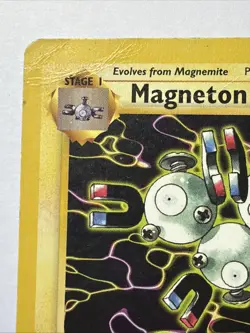 MAGNETON Pokemon TCG Trading Card - RARE - 26/62 Fossil - Image 4
