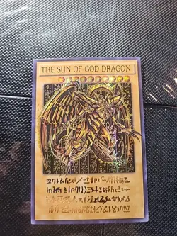The Winged Dragon Of Ra Egyptian God Cards Card Holo Anime Yugioh Alt Art Rare - Image 1