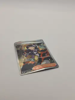 Pokemon Poppy SIR 227/197 SV03: Obsidian Flames Full Art Holo Ultra Rare Card - Image 2