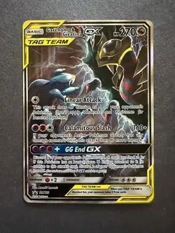 Garchomp & Giratina GX SM193 Holo Promo Card Sun and Moon Team - Image 1
