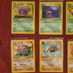 Pokemon TCG Fossil Set Wizards 1999 1st Edition non-holo Lot 15 Cards English - Image 3