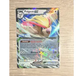 Pokemon Pidgeot ex Double Rare Holo Card 164/197 SV03 Obsidian Flames - Image 1