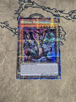 Yugioh Bystial Magnamhut MP25-EN043 2025 1st Edition Starlight Rare NM - Image 1