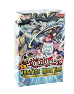 TCG 2025 Yugioh Justice Hunters 1st Edition mini Box 4-Packs Sealed New - Image 1