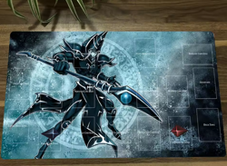 YuGiOh Duel Playmat Dark Magician CCG TCG Trading Card Game Mat &Bag ygo - Image 2