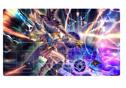 YuGiOh Duel Playmat dARK magician girl CCG TCG Trading Card Game Mat - Image 1
