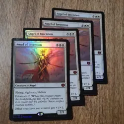 4 Angels of Invention Foil Card Magic The Gathering NM - Image 1