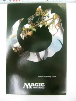 MTG Magic the Gathering Torment Sticker #1163 Rare 2002 Collectible Card - Image 1
