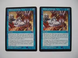 Whim of Volrath MTG TMP Japanese English 4 Card Set Used - Image 2