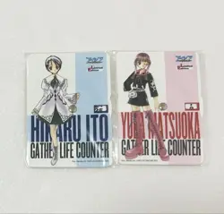 Aisia Matsuoka Yuka Ito Hikaru Life Counter Card Set Magic the Gathering Used - Image 1