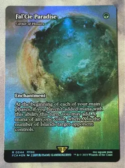 FalCie Paradise Carpet of Flowers English Showcase MTG Card - Image 1
