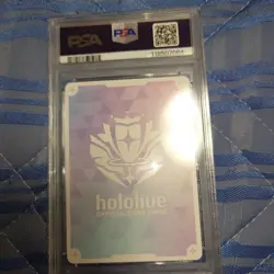 Hololive Shishiro Botan OUR PSA10 Weiss Schwarz HoloKa Rare Collector Card - Image 2
