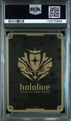 Hololive Watame 2nd UR PSA10 HoloKa Official Rare Trading Card Japan - Image 2