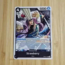 STRAWBERRY 1P2 ONE PIECE Navy OP02-101 English CARD GAME - Image 1