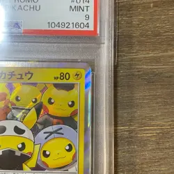 PSA 9 Pretend Grunt Pikachu 014/SM-P Promo 2016 Japanese Pokemon Card From Japan - Image 3