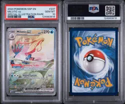 PSA 10 Milotic EX 237/191 SIR Surging Sparks 2024 Pokemon Card GEM MINT - Image 1